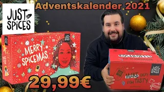 Just Spices kleiner Adventskalender 2021 29,99€ im Test