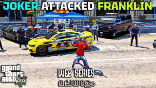 Mystery Joker Attacked Franklin  | GTA 5 Web Series മലയാളം #229