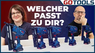 Jeder Schuss ein Treffer! Bosch gibt uns eine spannende Übersicht zu ihren Akku Naglern!