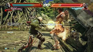 TEKKEN 7 | Bryan Fury 40 Hit Double Gatling Gun Combo