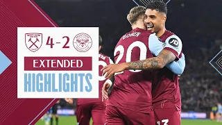 Extended Highlights | Emerson Scores Stunning Strike | West Ham 4-2 Brentford | Premier League