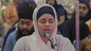 Din rati aradho pyaro | AKJ | Waheguru Simran | Bibi Parampreet Kaur Ji Delhi