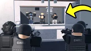SWAT Rescue Hostage in an UPSIDE DOWN BUILDING! | ERLC Liberty County (Roblox)