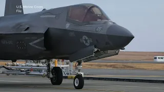 Dramatic 911 call reveals moments after pilot ejected from F-35 fighter jet