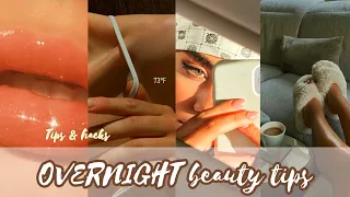 Overnight Beauty Tips | Beauty Tips | Tips Every Girl Should Know | For Girls | Bmazing ✨💖