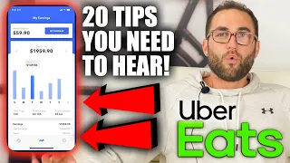 20 Tips for NEW Uber Eats Drivers!