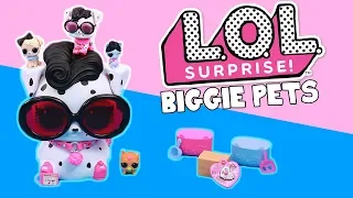 L.O.L. Surprise Biggie Pets! Dollmation Big Pet Opening 15+ Surprises!!! Rare Eye Spy Series