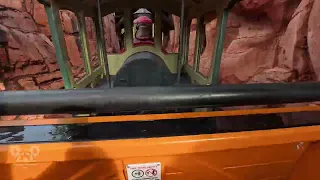 [4K] Big Thunder Mountain Front Row POV - No Line Empty Queue at Magic Kingdom Walt Disney World