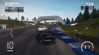 Wreckfest PS5 - First Online Race - Under Powered Car - 60fps