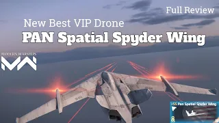 Pan Spatial Spyder Wing - New VIP Drone Review - Modern Warships Alpha Test