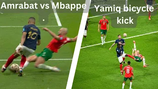 Amrabat Own Kylian Mbappe - Jawad El Yamiq bicycle kick