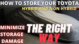 How to store your Toyota and Toyota Hybrid