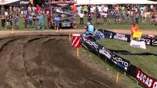 Unadilla 250 Moto 1: Jessy Nelson Crash