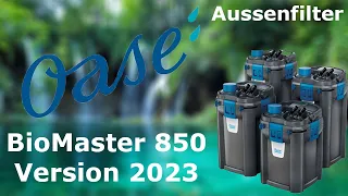 Oase | BioMaster 850 | Unboxing und Filterbestückung | verbesserte Version 2023 | Aqua-Jungle