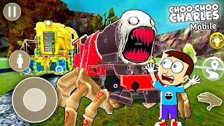 Choo Choo Charles Spider Train - Mobile Game 🤩 | Shiva and Kanzo Gameplay