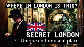 SECRET LONDON | We discovered a new hideout in London! Guess what it is?!