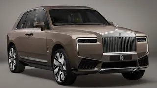 2025 Rolls-Royce Cullinan Arrives with Bulkier Face, Same V-12 Engine