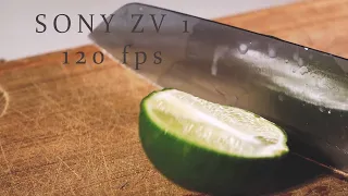 Sony ZV 1 testing 120 fps