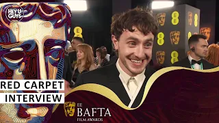 Paul Mescal - 2024 BAFTAs Hilarious Red Carpet Interview