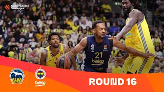 ALBA Berlin-Fenerbahce Beko Istanbul | Round 16 Highlights | 2023-24 Turkish Airlines EuroLeague