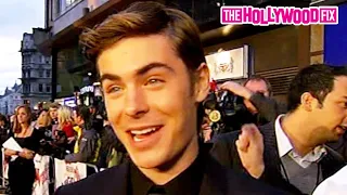 Zac Efron Speaks On Kissing Vanessa Hudgens & Their Relationship At High School Musical 3 Premiere