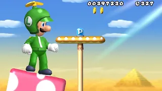 Giant New Super Mario Bros. Wii Luigi - Walkthrough -  #02