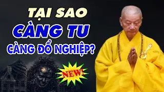 Càng Tu Càng Đổ Nghiệp là do đâu? Phật Tử tại gia đừng bỏ qua video này - HT. Thích Trí Quảng