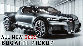 A PEEK AT THE 2025 BUGATTI PICKUP THE LATEST WORK FROM THE SUPER CAR MANUFACTURER