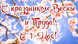 С 1 МАЯ! С Праздником ВЕСНЫ и ТРУДА! Мир, Труд, Май!