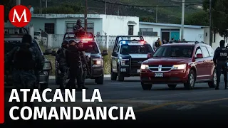 En plena ola de violencia en Zacatecas, atacan comandancia de Trancoso