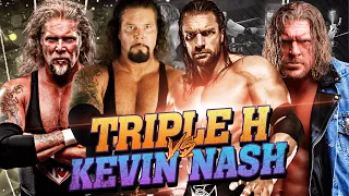 The WWE Rivalry of Triple H vs Kevin Nash (One Of The Best Rivalries)!!