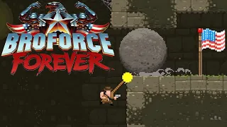 "Broforce" - All Covert Missions & Muscle Temples (Broforce Forever Update)