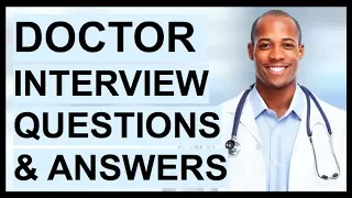 DOCTOR Interview Questions And Answers (How to PASS a Junior Doctor Interview!)