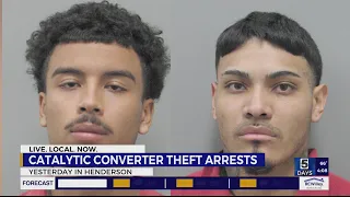 2 men, teenager arrested for catalytic converter thefts: Henderson police