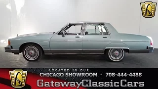 1981 Pontiac Bonneville Brougham Gateway Classic Cars Chicago #1148