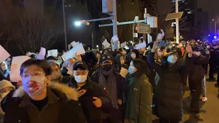 Protests in Beijing as anger mounts over zero-Covid policy | AFP