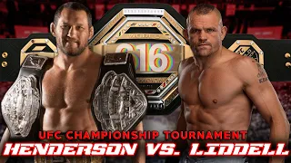 DAN HENDERSON vs. CHUCK LIDDELL - UFC Championship Tournament.