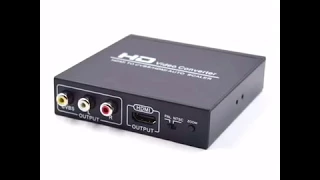 Vcando HDMI to Av/CVBS+HDMI Converter