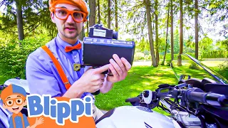 Blippi Visits a Crime Scene | Blippi | Learning Videos for Kids