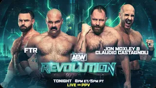 WWE 2K23 - AEW Revolution (3/3/24), Blackpool Combat Club vs FTR! #gaming #gamingvideos #ps4