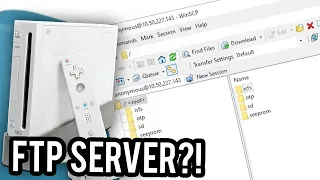Making an FTP Server out of a Nintendo Wii! - ftpii Demo