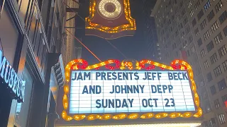 Jeff Beck & Johnny Depp in Chicago! The Death & Resurrection Show 10/23/2022