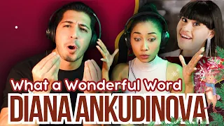 SUCH A BEAUTIFUL VOICE  !!! What a Wonderful World – Diana Ankudinova and Brandon Stone | REACTION