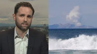 Volcanologist says there’s ‘definitely a risk’ for recovery teams going to Whakaari/ White Island