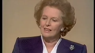 Margaret Thatcher - The Walden Interview 29/10/1989