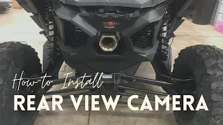 Rear View Mirror And Camera Monitor for Can-am - How to