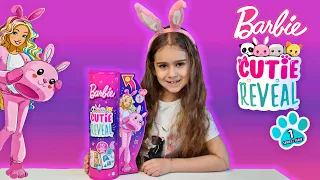 NEW Barbie CUTIE REVEAL Series 1 - Bunny Plush Costume 2022 Easter Special