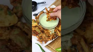 Crispy Aloo Pakora So Easy (Potato Fritters) Recipe | Ramadan Special #shorts