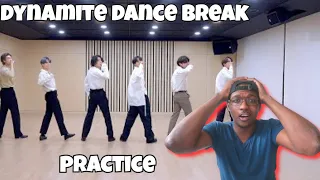 [CHOREOGRAPHY] BTS (방탄소년단) 2020 MMA 'Dynamite' Dance Break Practice | Reaction