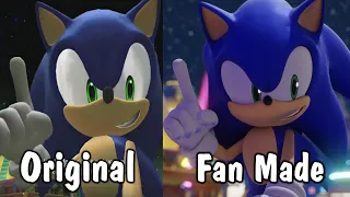 Sonic Colors Ultimate Fan Made Cutscene Comparison